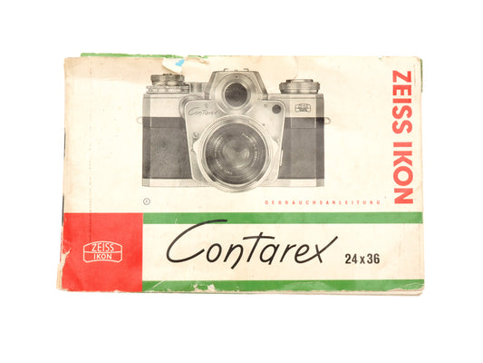 Zeiss Ikon Contarex Instructions - Accessory