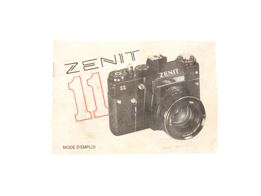 Zenit 11 Instructions - Accessory