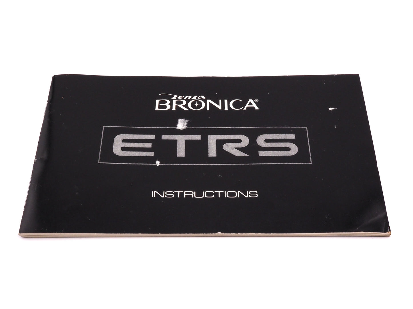Zenza Bronica ETRS Instructions - Accessory