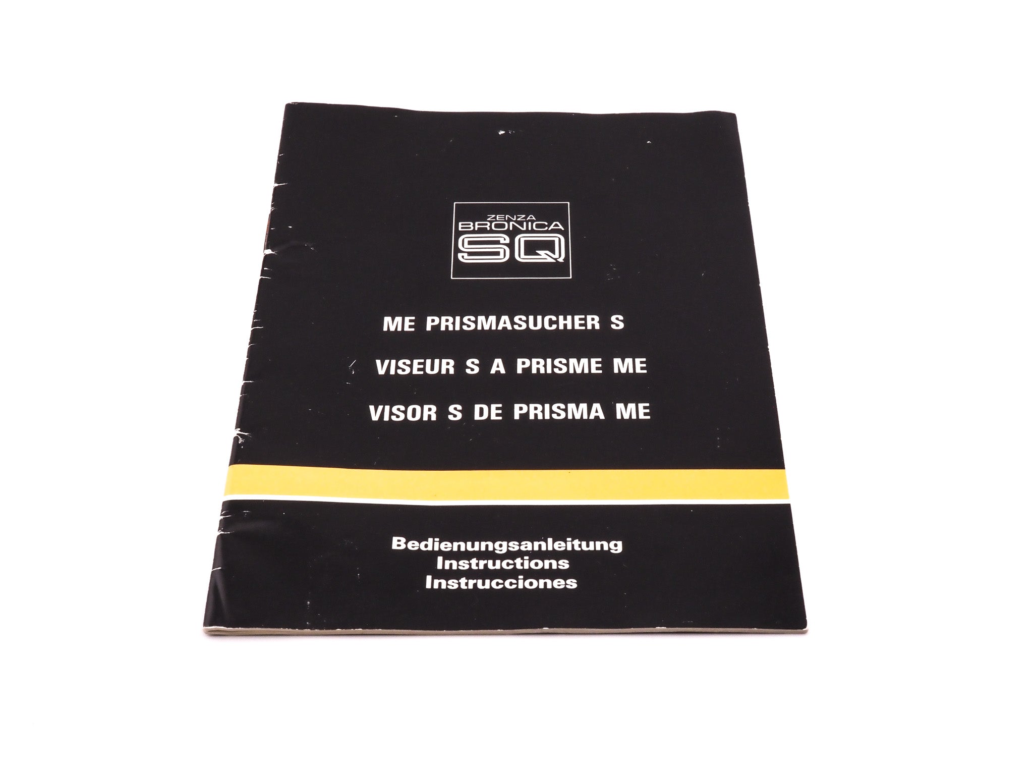 Zenza Bronica ME Prism Finder S Instructions - Accessory